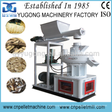 Henan Yugong 800kg / h Machine de pressage de pellets à paille à bille verticale
